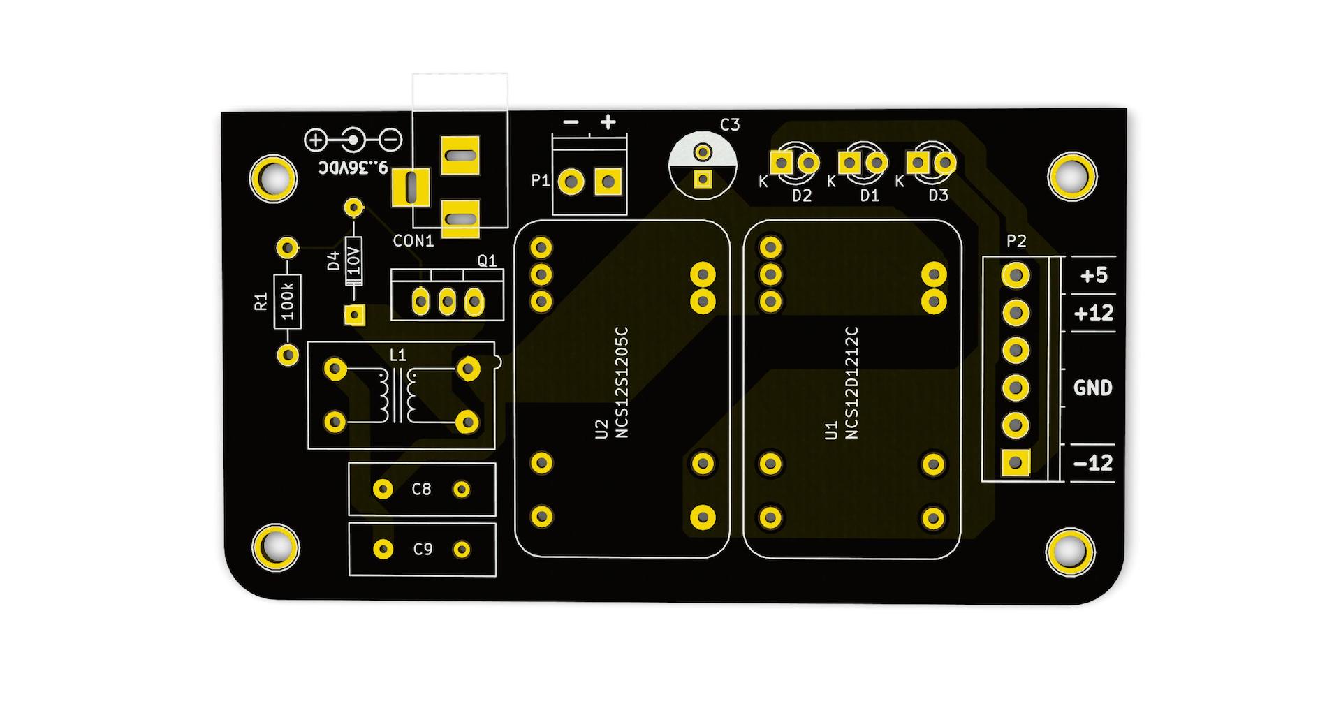 board top view